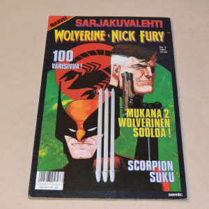 Sarjakuvalehti 02 - 1991 Wolverine / Nick Fury